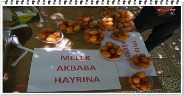Mer. Melek AKBABA'nn ansna verilen Lokma Tatls